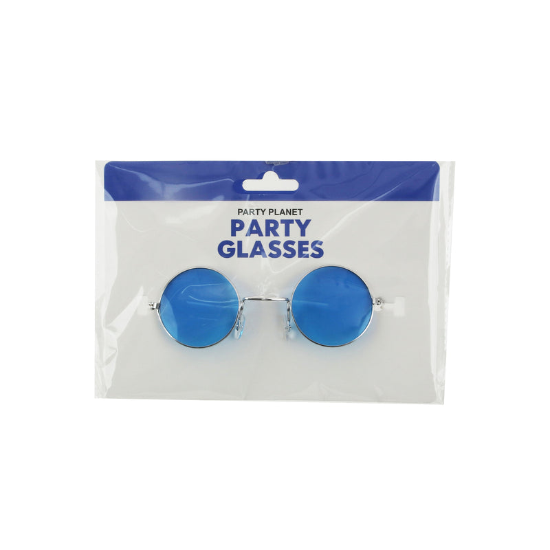 Blue Hippie Glasses - alternate view
