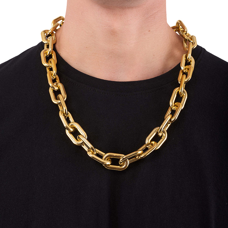 Big Link Gold Necklace