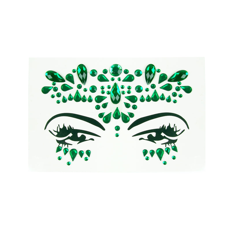 Green Face Jewellery