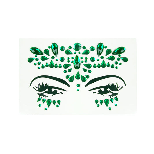 Green Face Jewellery