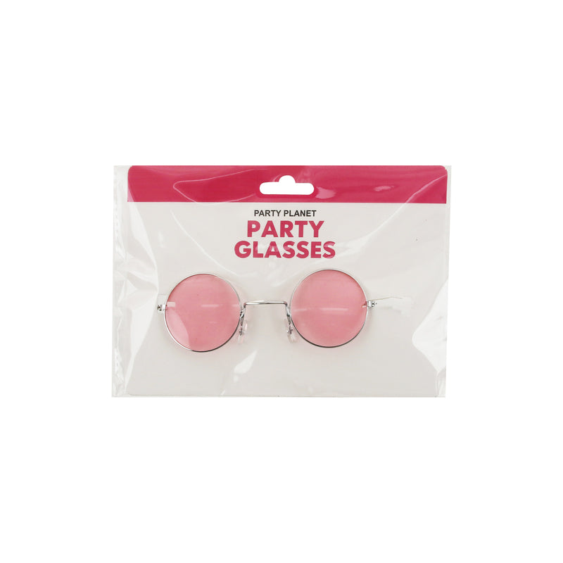 Pink Hippie Glasses - alternate view