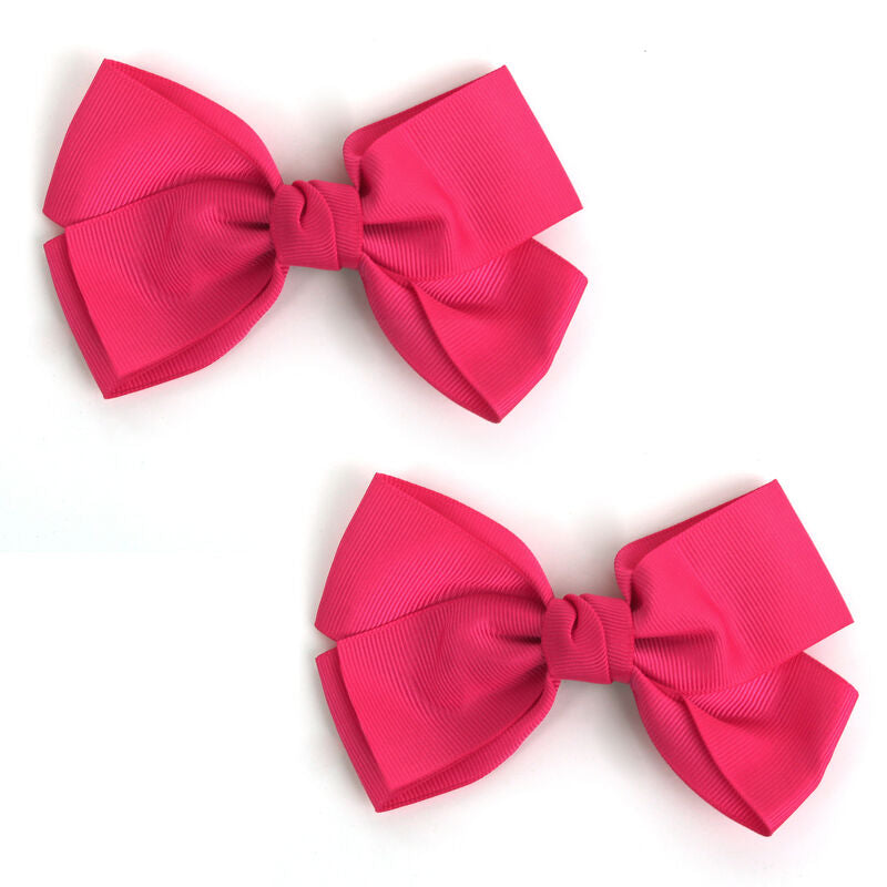 Bow Hair Clip – Pink