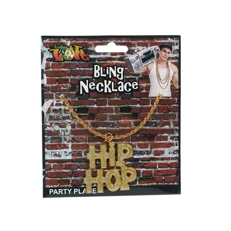 Hip Hop Bling Necklace - alternate view