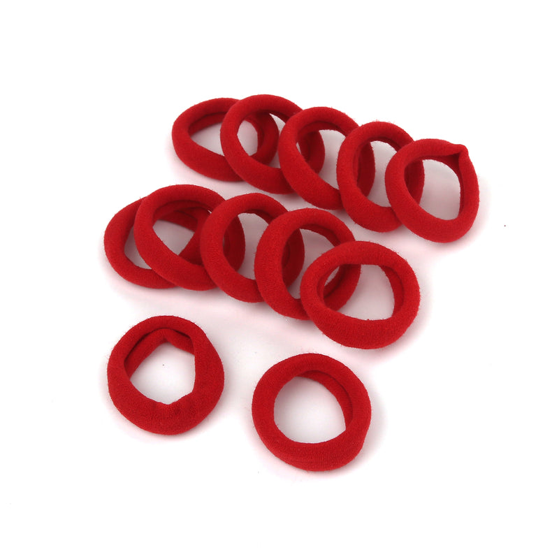 Elastic Hair Bands – Red