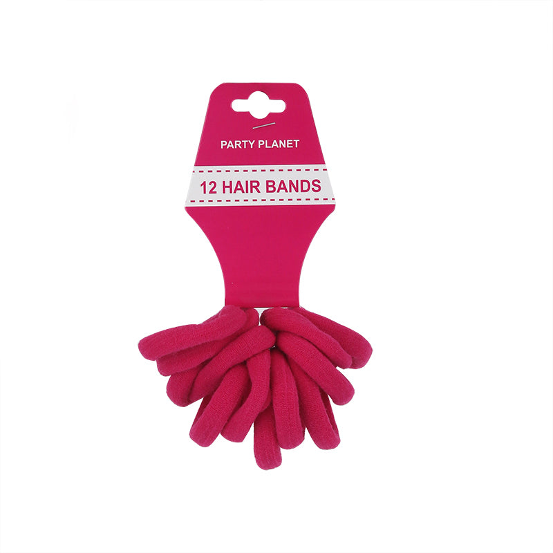 Elastic Hair Bands – Pink - alternate view