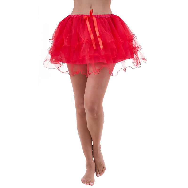 Ruffled Edge Tutu – Red