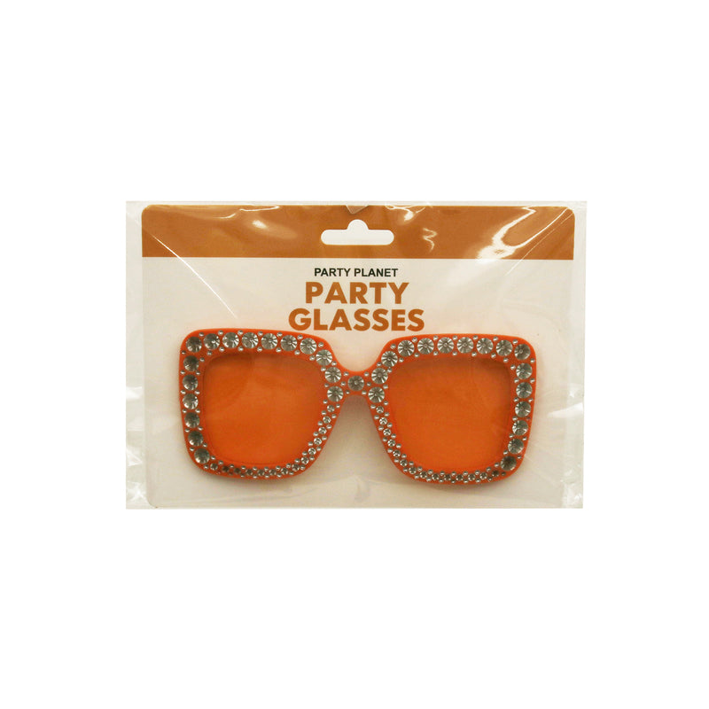 Bling Glasses – Orange - alternate view