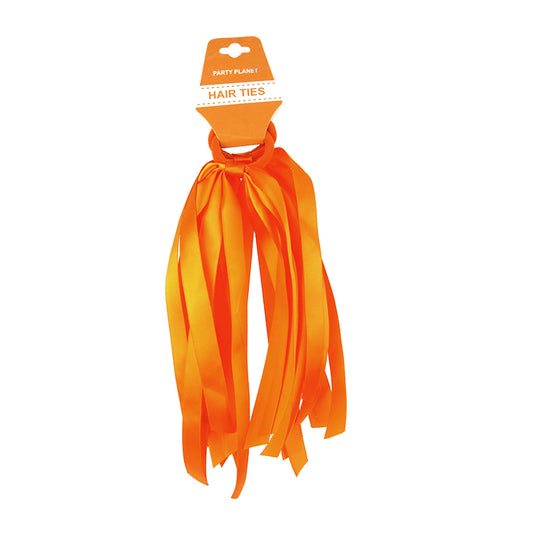 Tassel Hair Ties – Orange