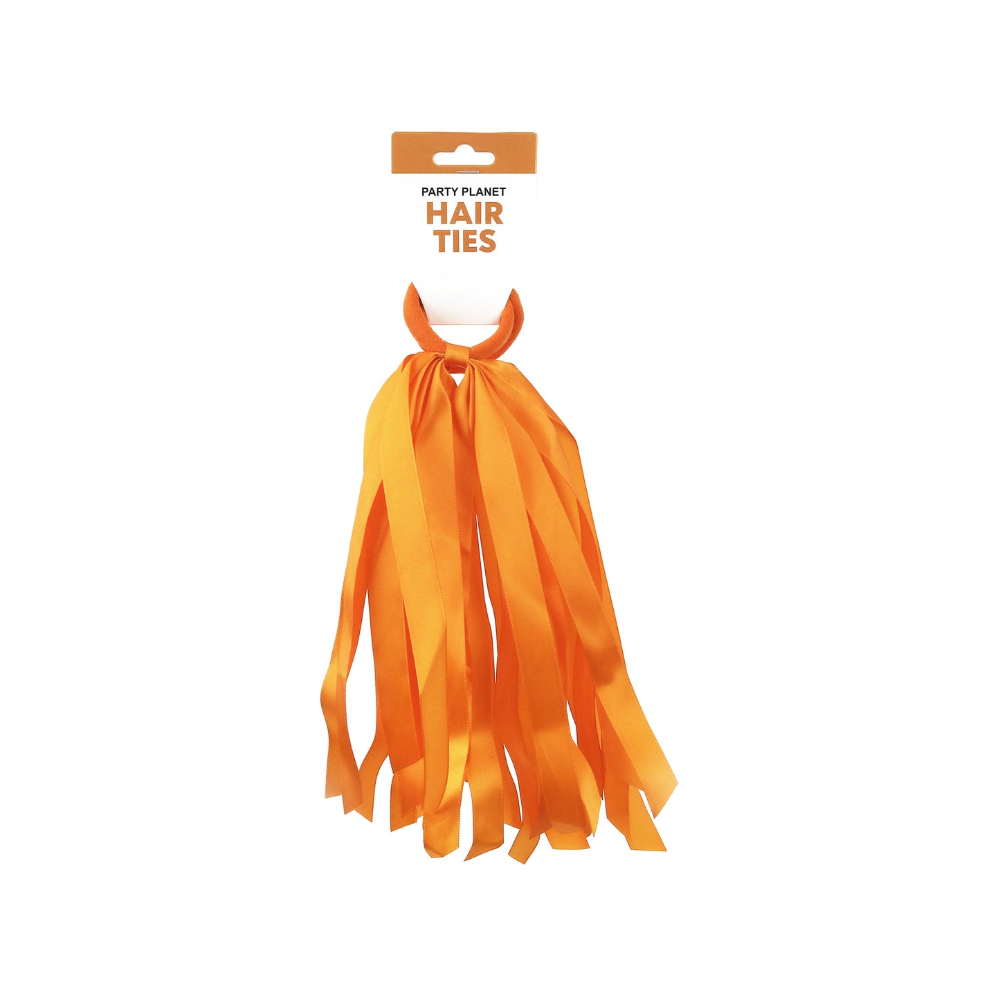 Tassel Hair Ties – Orange