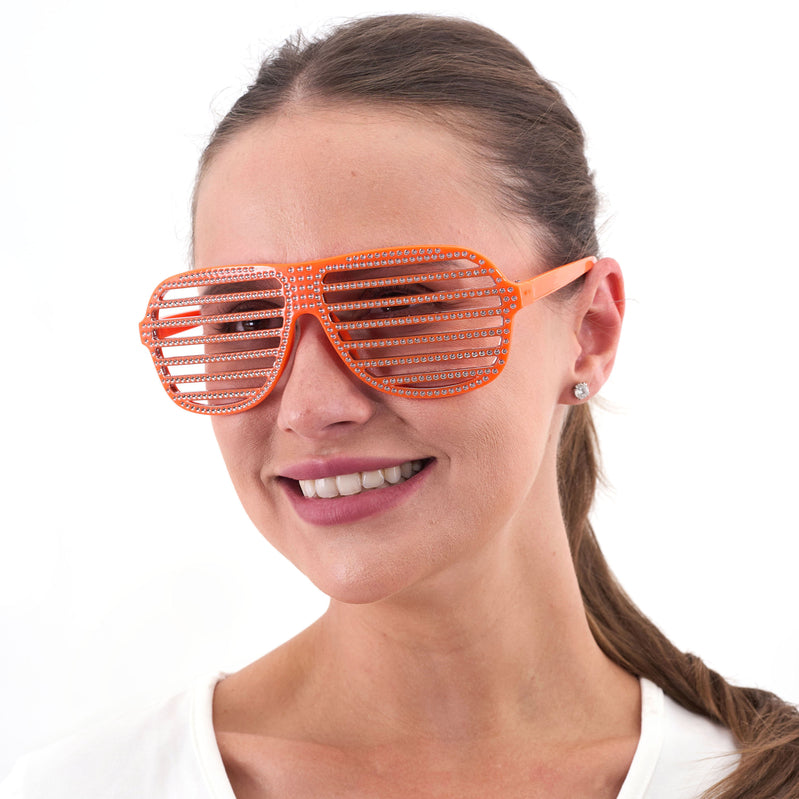Bling Glasses – Orange
