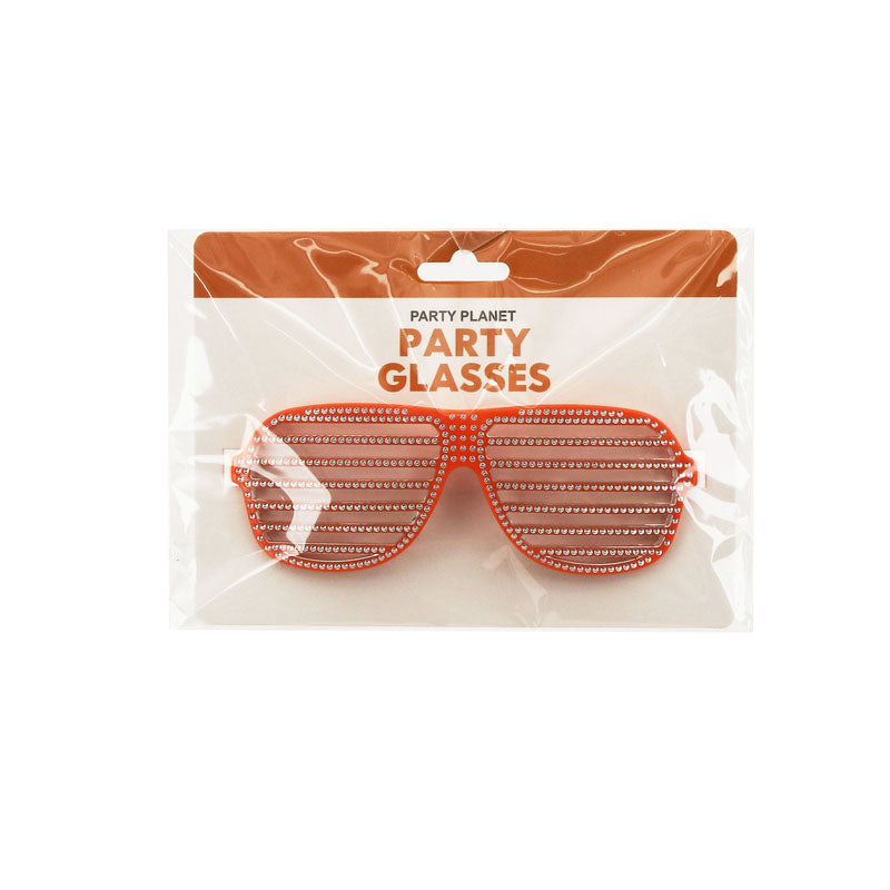 Bling Glasses – Orange - alternate view