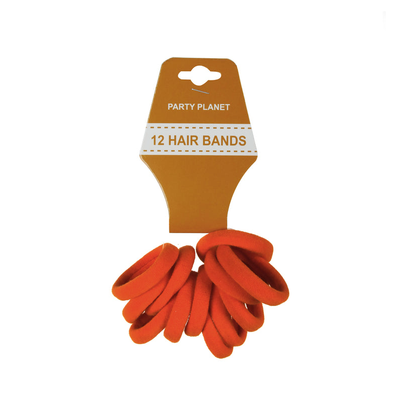 Elastic Hair Bands – Orange
