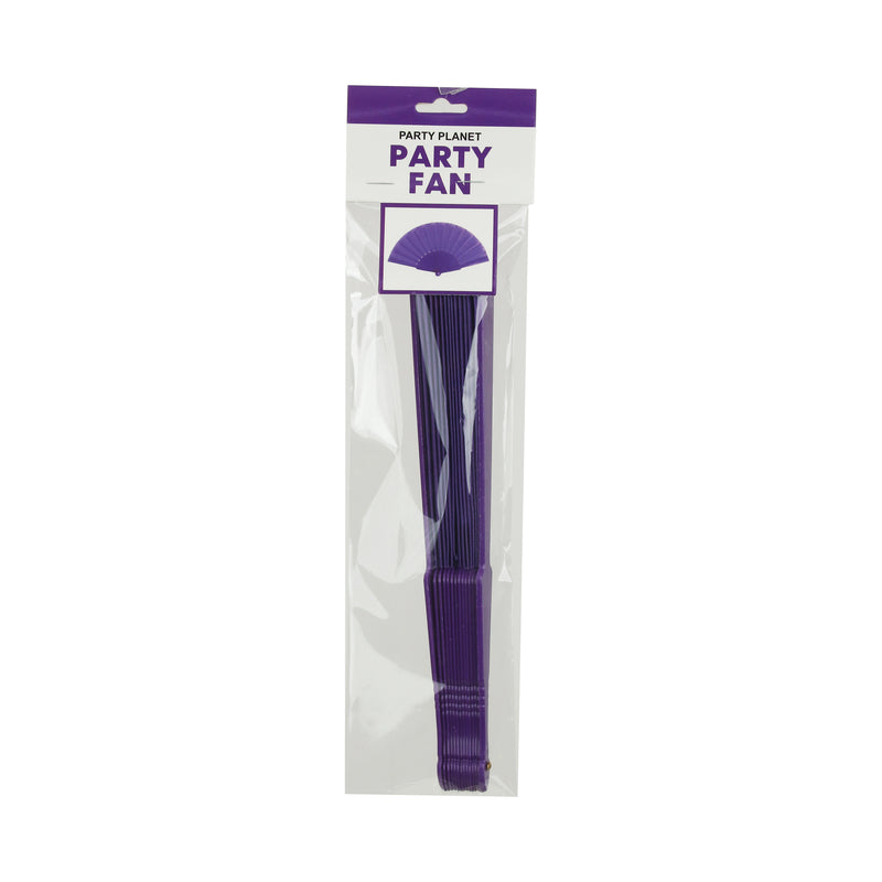 Hand Fan – Purple - alternate view