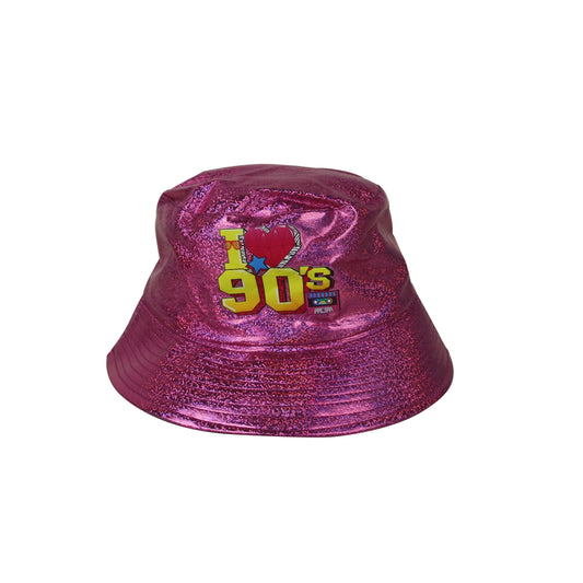 Pink I Love The 90's Bucket Hat