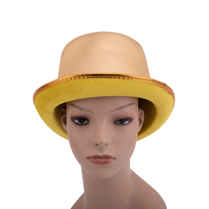 Metallic Gold Top Hat