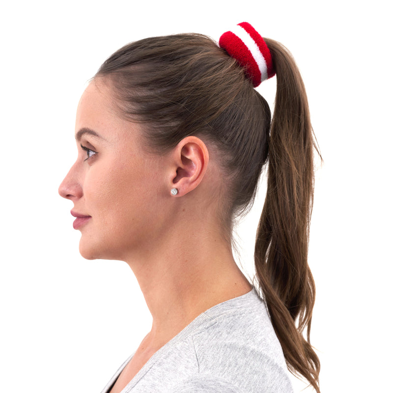 Stripe Hair Band – Red