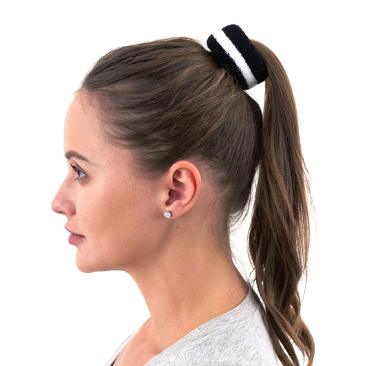 Stripe Hair Band – Black