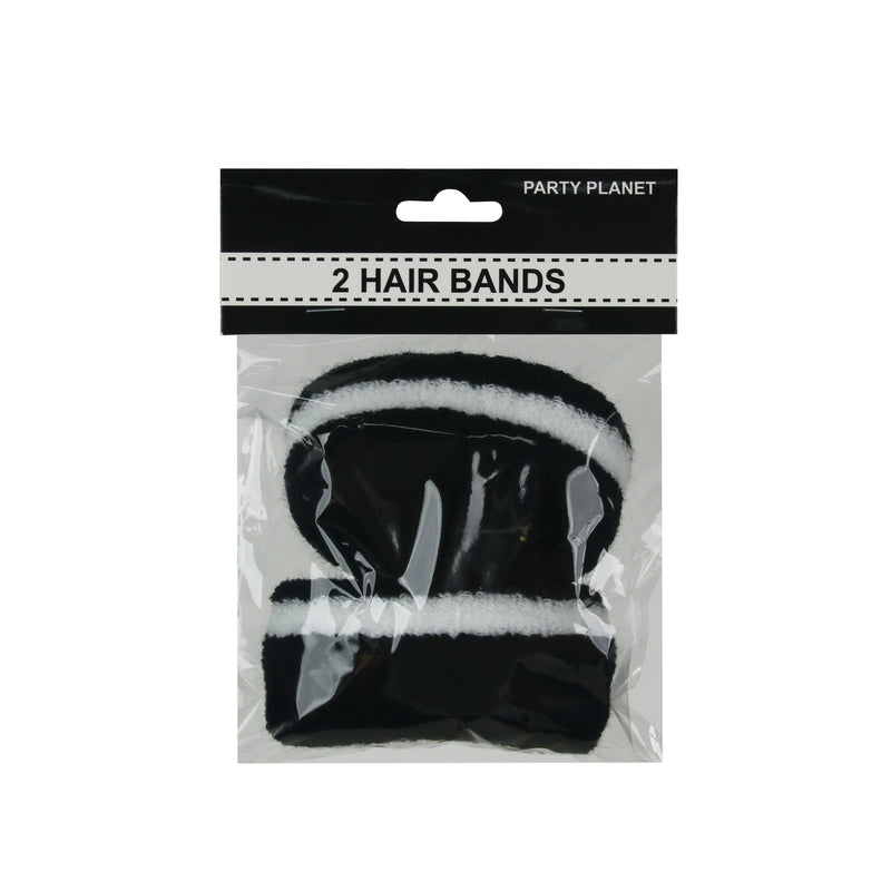 Stripe Hair Band – Black - alternate view