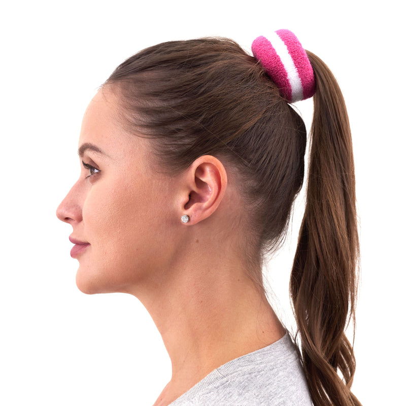 Stripe Hair Band – Pink