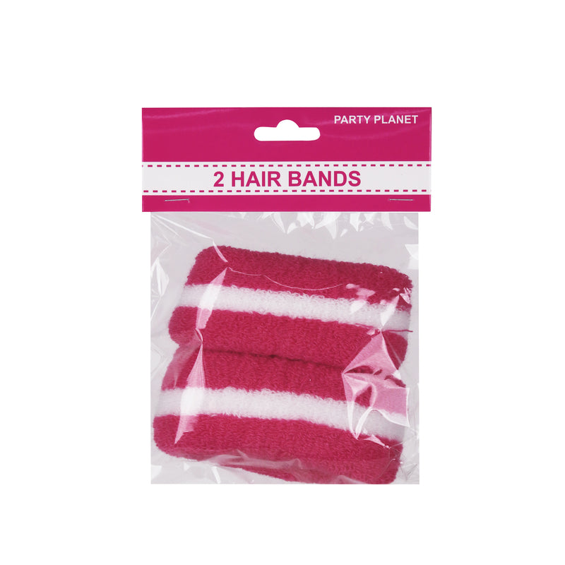 Stripe Hair Band – Pink - alternate view