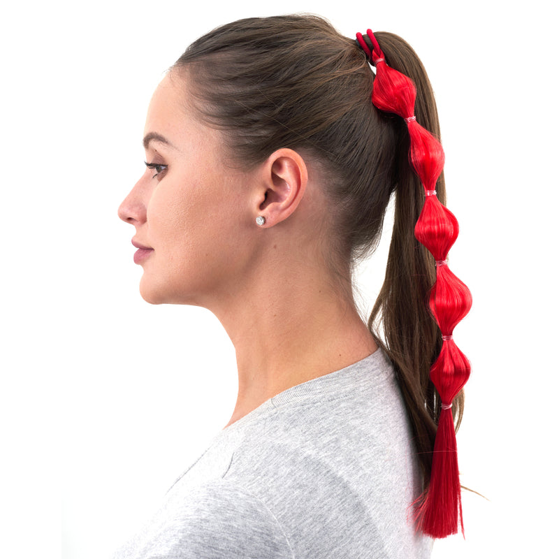 Trolls Single Boho Braid – Red