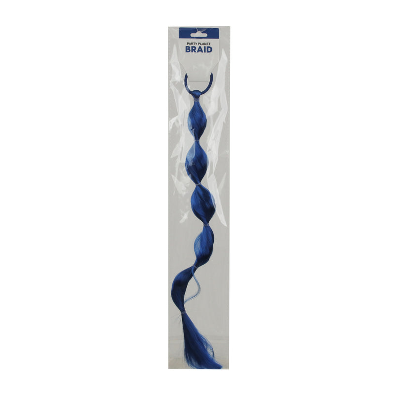 Trolls Single Boho Braid – Blue - alternate view