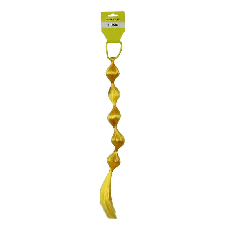 Trolls Single Boho Braid – Yellow - alternate view