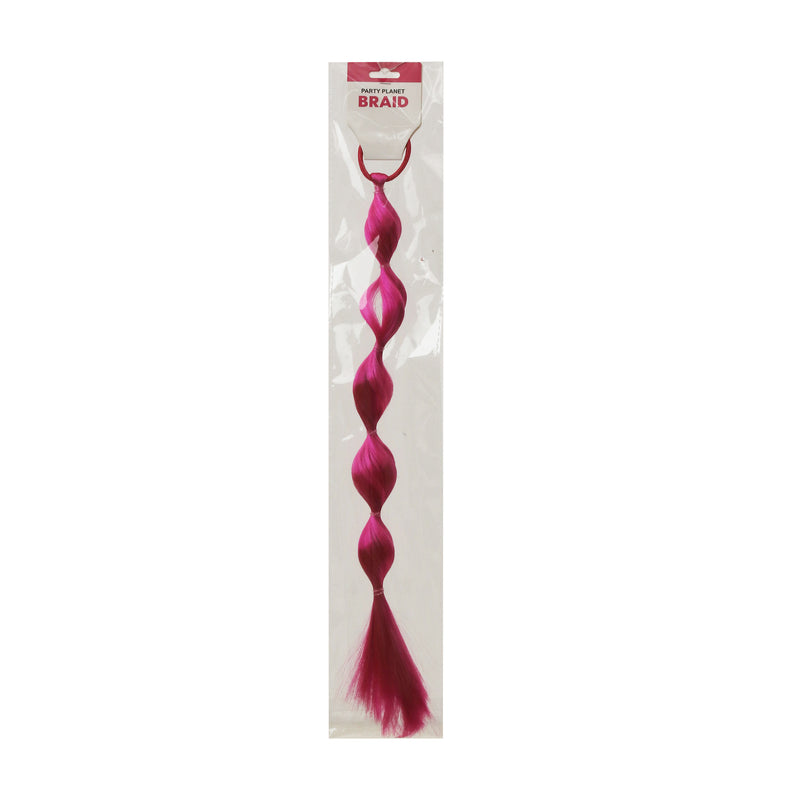 Trolls Single Boho Braid – Pink - alternate view