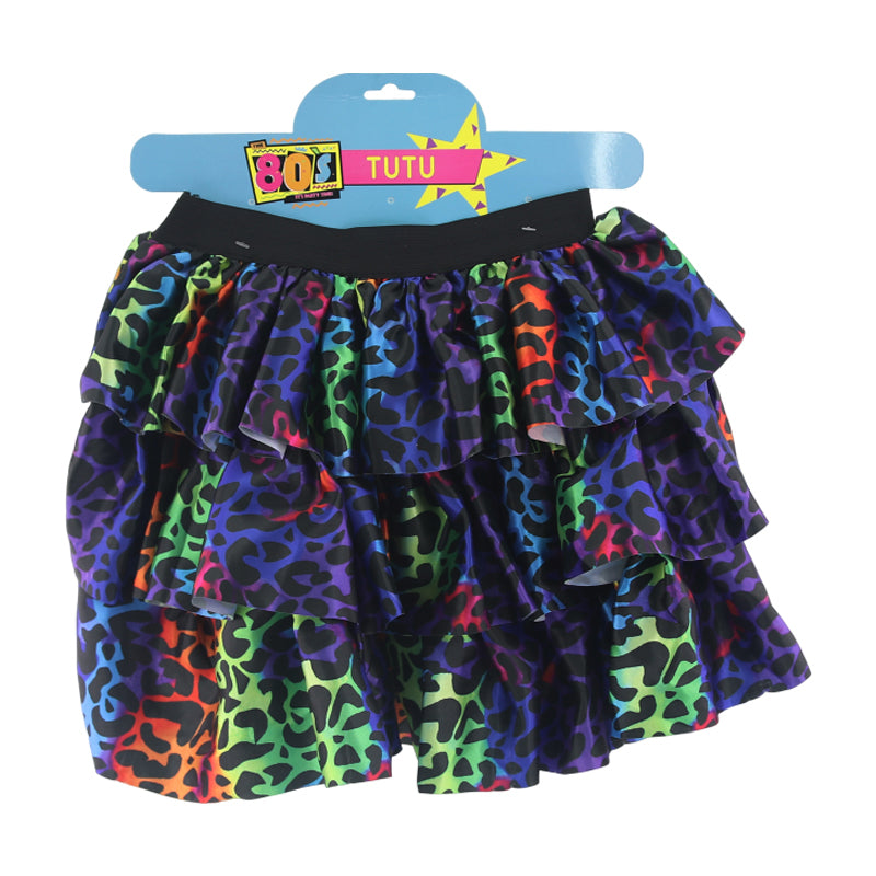 80's Animal Print Tutu - alternate view
