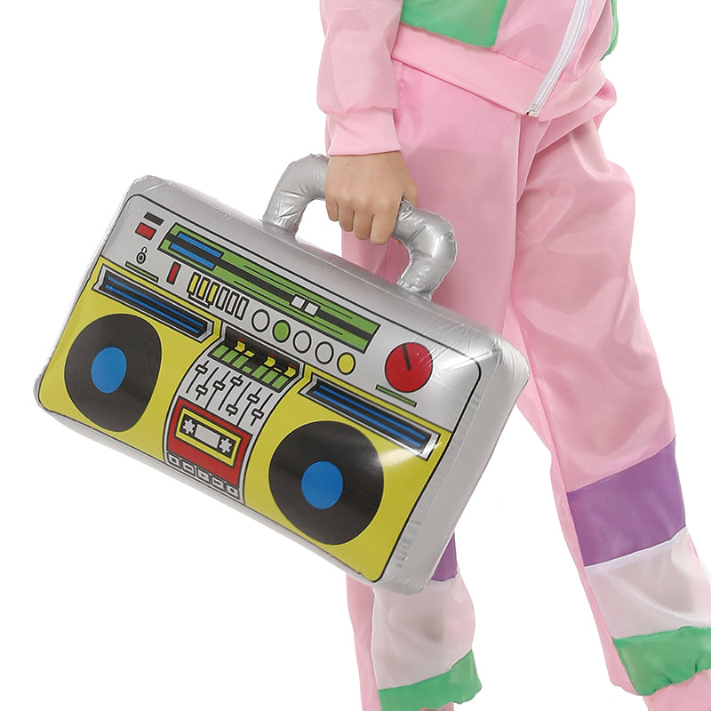 80's Inflatable Boom Box 37x22x6cm