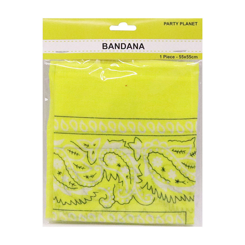 Bandana – Yellow - alternate view
