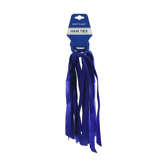 Tassel Hair Ties – Blue