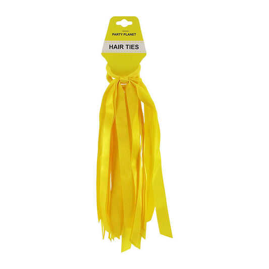 Tassel Hair Ties – Yellow