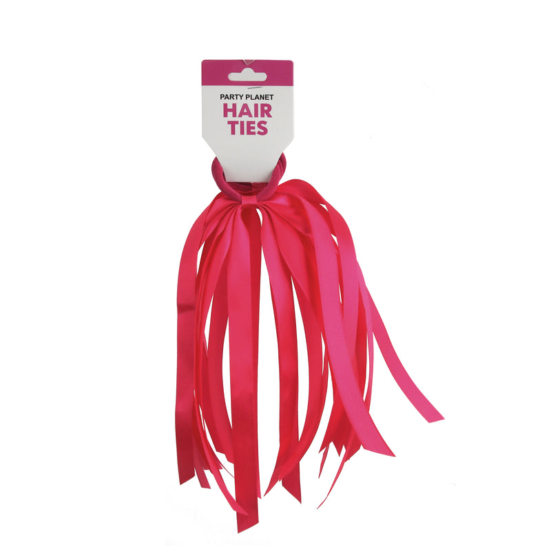 Tassel Hair Ties – Pink - alternate view