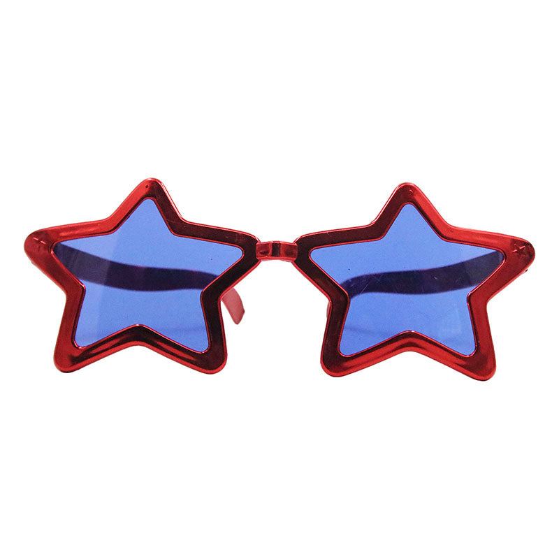 Jumbo Star Glasses – Red