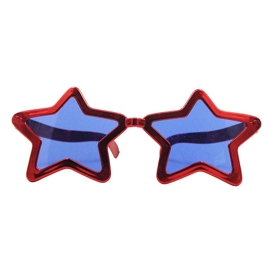 Jumbo Star Glasses – Red