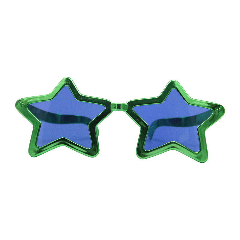 Jumbo Star Glasses – Green